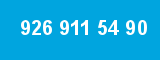 926 911 54 90 926 911 54 90